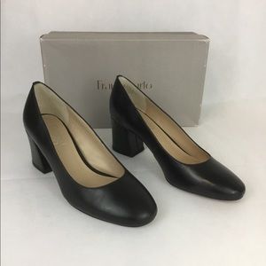 Franco Sarto Black Pumps Sidney LE SZ 6 Pre-Owned